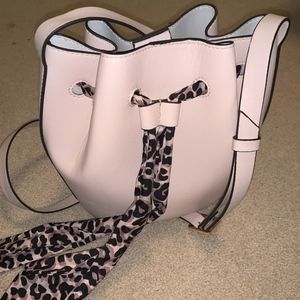 Pale Pink Bucket Purse